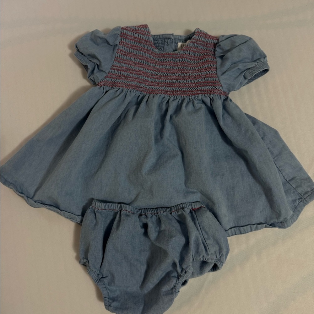 Blue and Red Kids Dress Set spanish baby girl dress Coconut